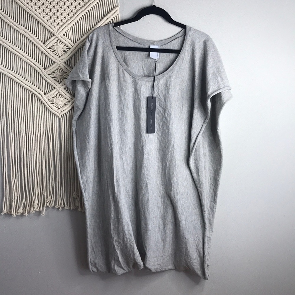COMPLEX GEOMETRIES BIG TUBE TABART TOP O/S NWT